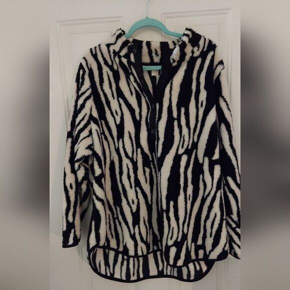 Terra & Sky 1/4 Snap Up Pullover Fleece Plus Size 3X - Picture 1 of 9